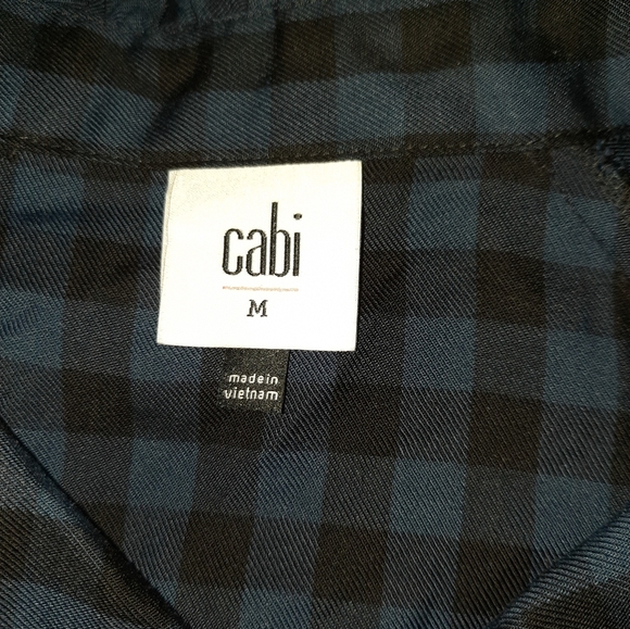 Plaid CAbi Top - Picture 3 of 7